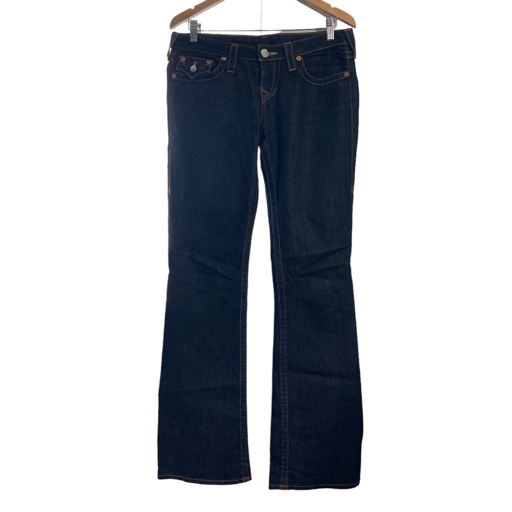 True Religion Women’s Jeans Boot Cut Dark Blue Rn 112790 Size 29